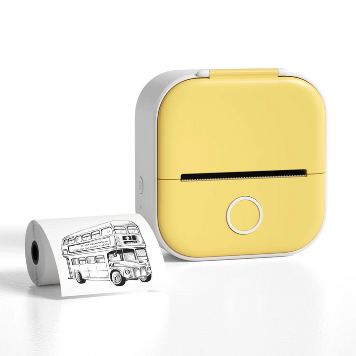 Colverro™ Mini Bluetooth Thermal Printer for Labels, Notes and Photos