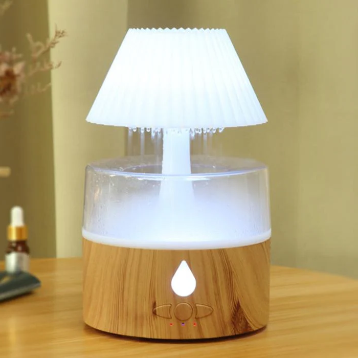 Colverro™ Rain Cloud Humidifier and Aroma Diffuser with Night Light