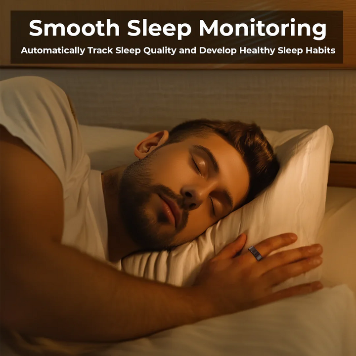 Colverro™ Stainless Steel Smart Ring with Sleep and Activity Tracker