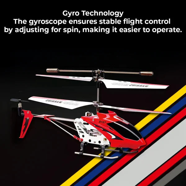 Colverro™ Mini Remote Control Helicopter with Gyro and Durable Metal Frame