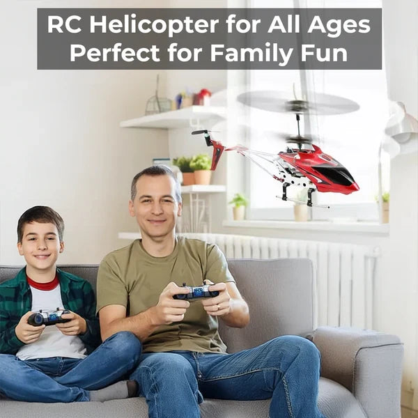 Colverro™ Mini Remote Control Helicopter with Gyro and Durable Metal Frame