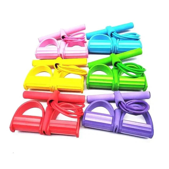 Colverro™ Portable Pedal Resistance Band with Non-Slip Foam Handles