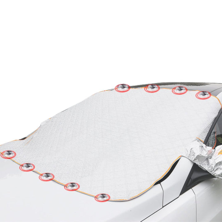 Colverro™ Magnetic Winter Windshield Cover – On and Off in Seconds