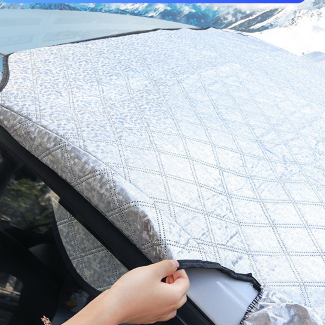 Colverro™ Magnetic Winter Windshield Cover – On and Off in Seconds