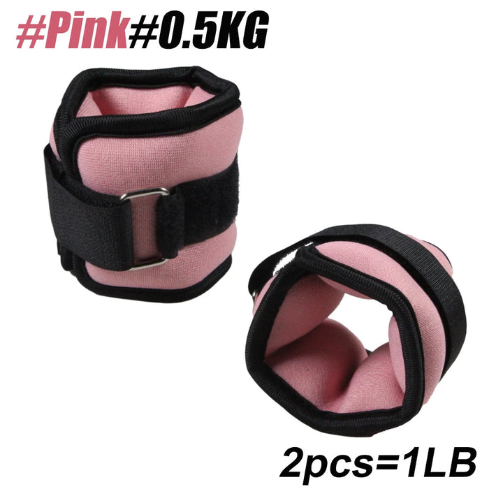 Colverro™ Adjustable Ankle and Wrist Weights with Secure Double Strap