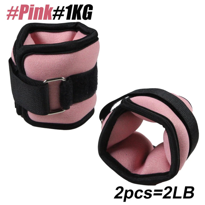 Colverro™ Adjustable Ankle and Wrist Weights with Secure Double Strap