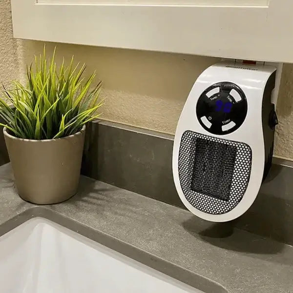Colverro™ 500W Wall Plug-In Heater with Digital Thermostat