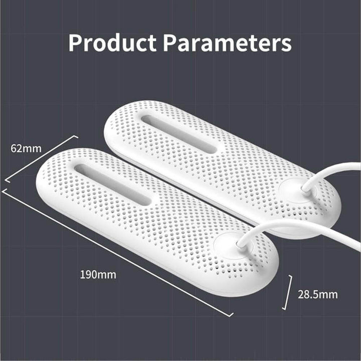 Colverro™ 360° Electric Shoe Dryer with Steady 60°C Heat and Timer