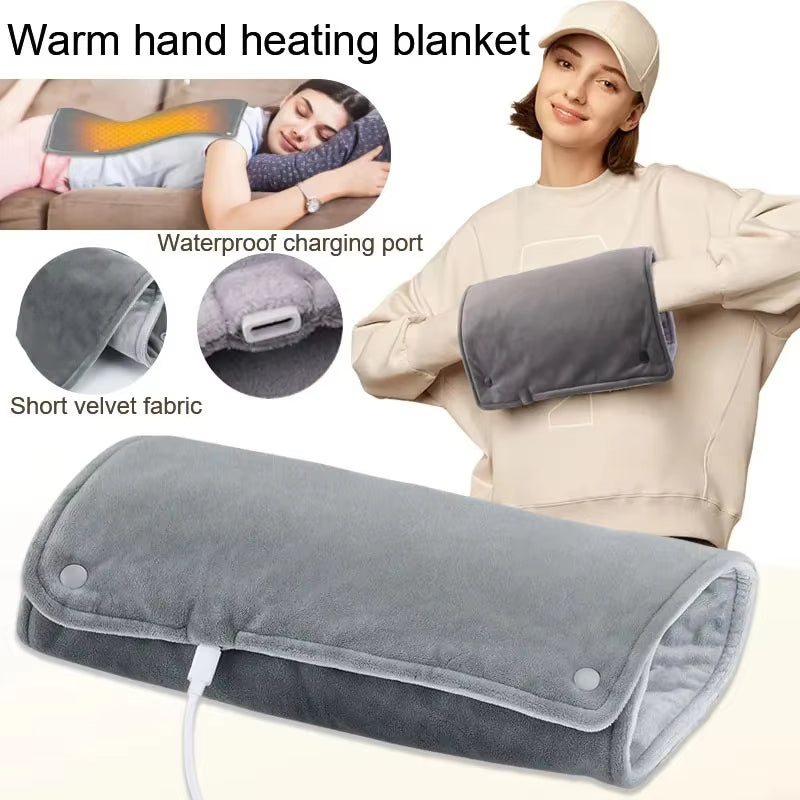 Colverro™ Microplush USB Heated Pad, Fast to Warm &amp; Machine Washable