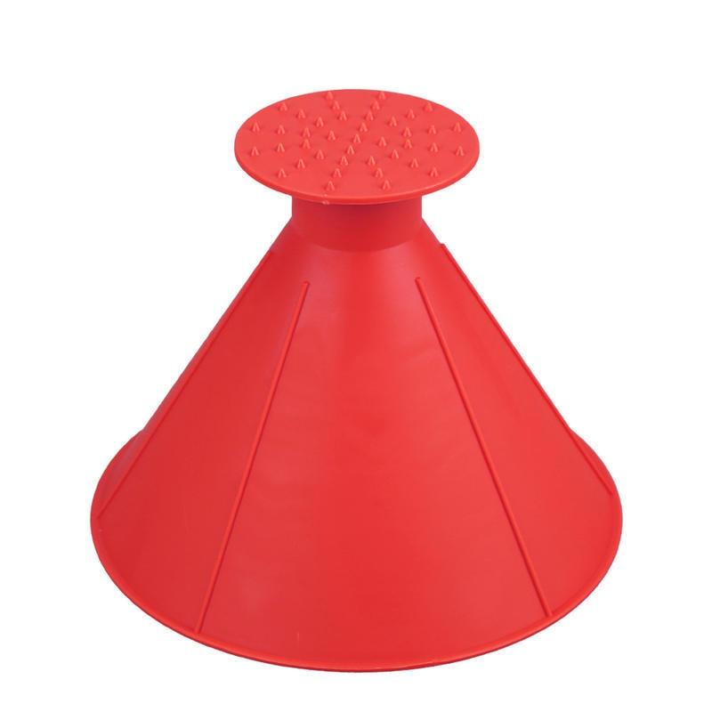 Colverro™ Cone-Shaped Windshield Ice Scraper for Quick Circular Clearing
