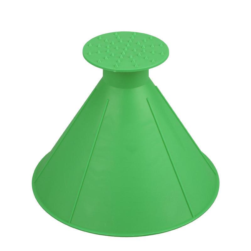 Colverro™ Cone-Shaped Windshield Ice Scraper for Quick Circular Clearing
