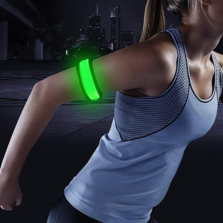 Colverro™ Glow-in-the-Dark LED Safety Band for Running and Biking