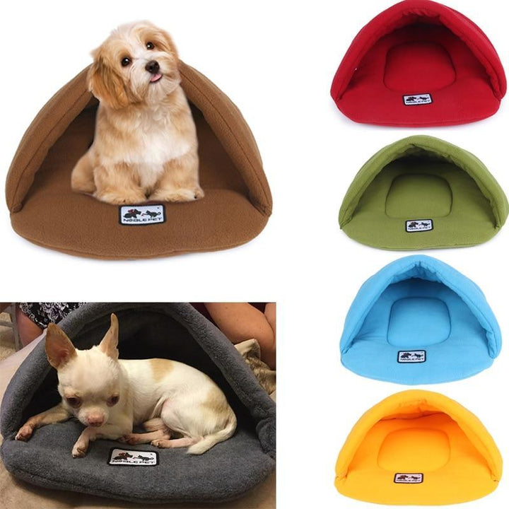 Colverro™ Soft Polar Fleece Dog Bed for Warm, Cozy Winter Nights