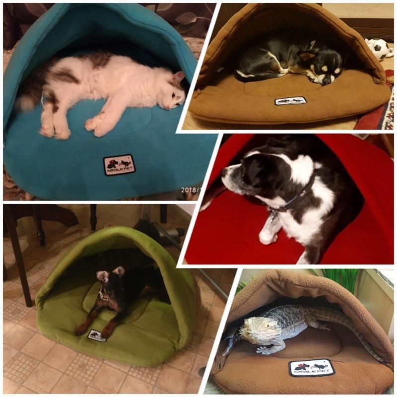 Colverro™ Soft Polar Fleece Dog Bed for Warm, Cozy Winter Nights