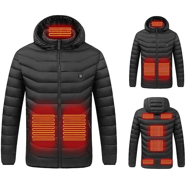 Colverro™ Heated Puffer Jacket with Hood and 9 Heat Zones