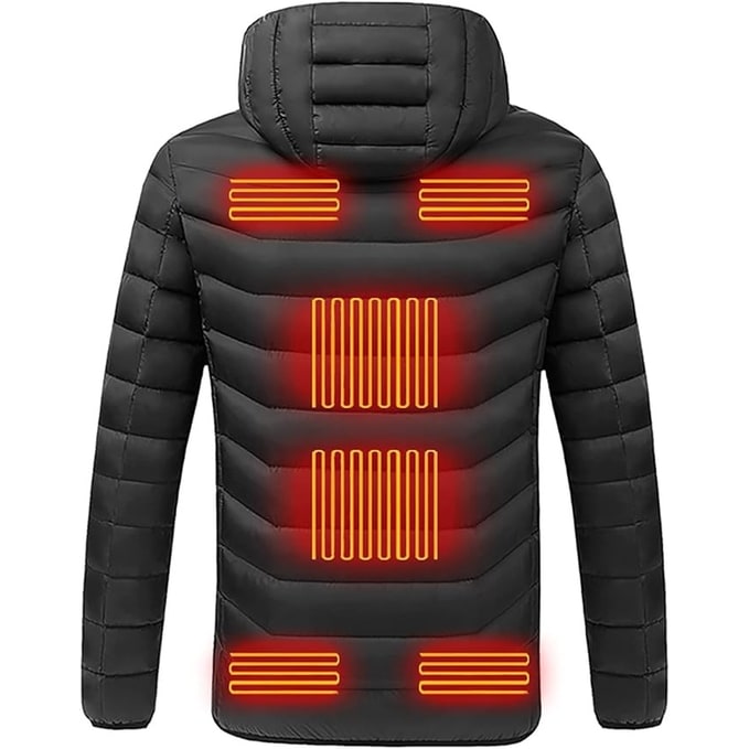 Colverro™ Heated Puffer Jacket with Hood and 9 Heat Zones