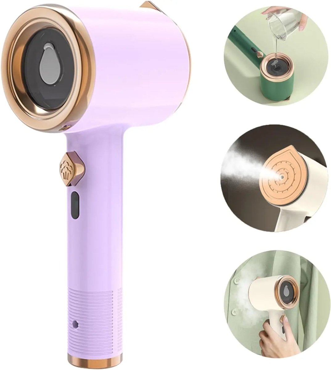 Colverro™ Portable Handheld Garment Steamer with Titanium Plate