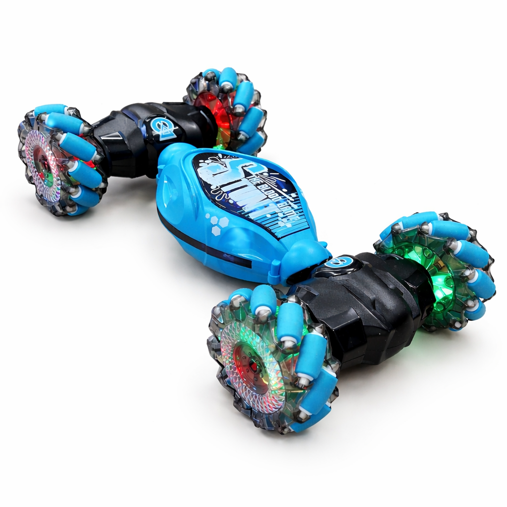 Colverro™ Gesture Control RC Stunt Car with LED Light-Up Wheels