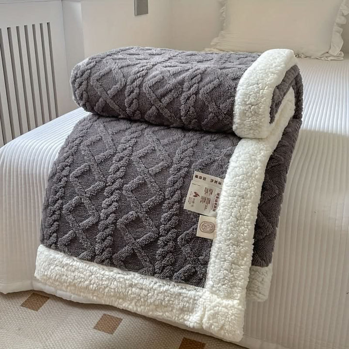 Colverro™ Soft Comfort Blanket for Bed, Couch and Wrapping Up