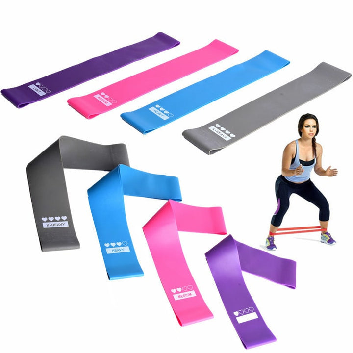 Colverro™ Resistance Bands Set with Four Levels and Carrying Pouch