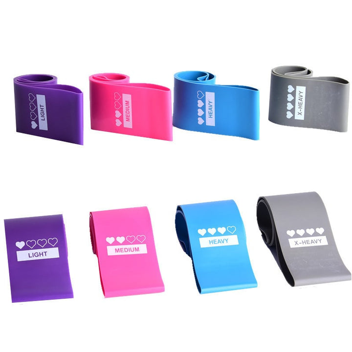 Colverro™ Resistance Bands Set with Four Levels and Carrying Pouch