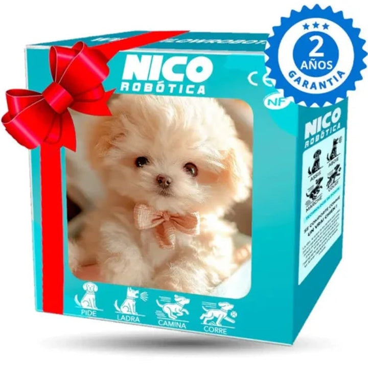 Colverro™ Interactive Robot Puppy Plush That Barks and Wags Its Tail