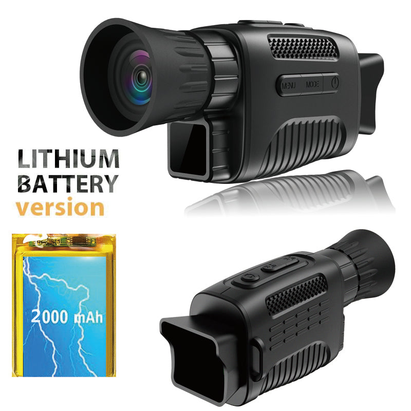 Colverro™ Compact Night Vision Monocular with 3x Optical Zoom and Infrared