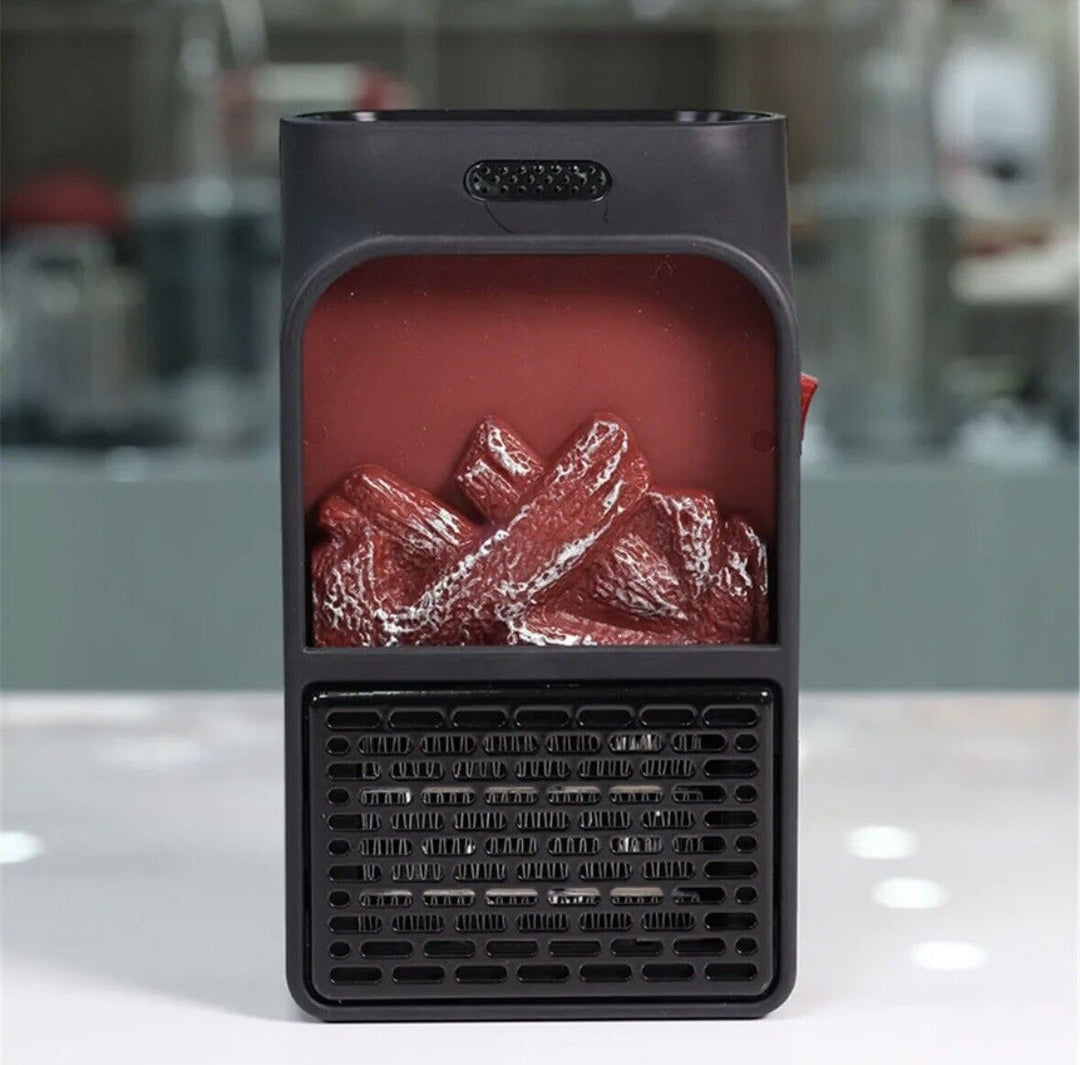 Colverro™ Plug-In Flame Effect Heater with Remote Control and Timer