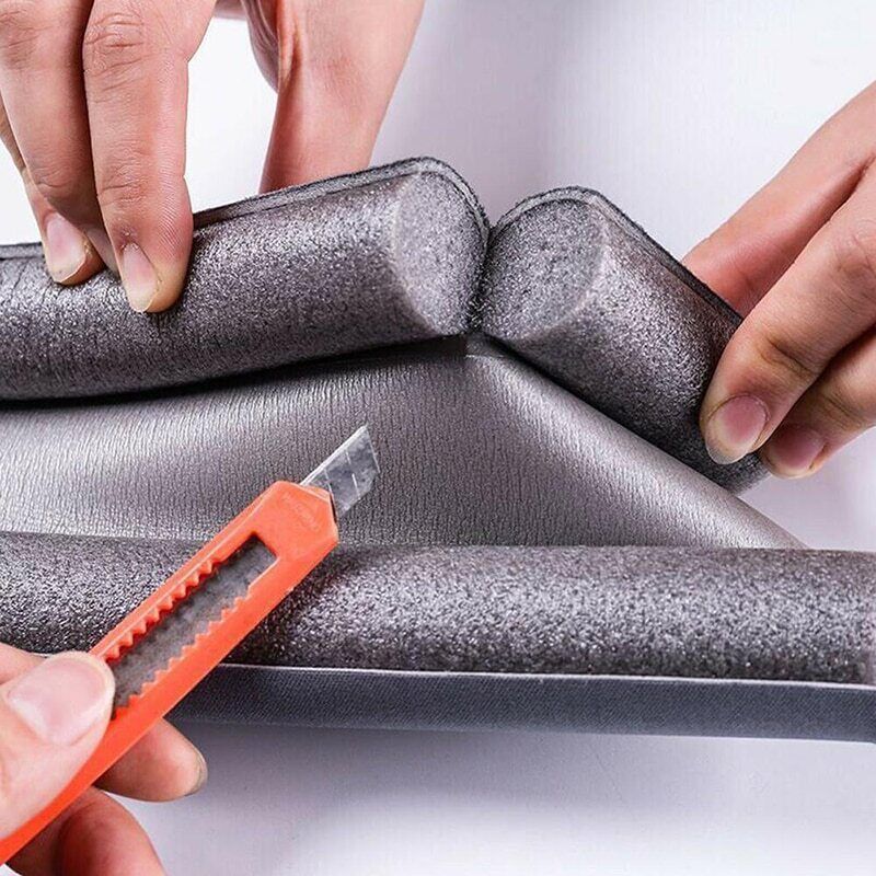 Colverro™ Under Door Draft Stopper – Double-Sided Seal, Cut to Fit