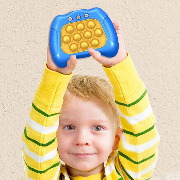 Colverro™ Light-Up Bubble Pop Game Console – Handheld Fidget Toy