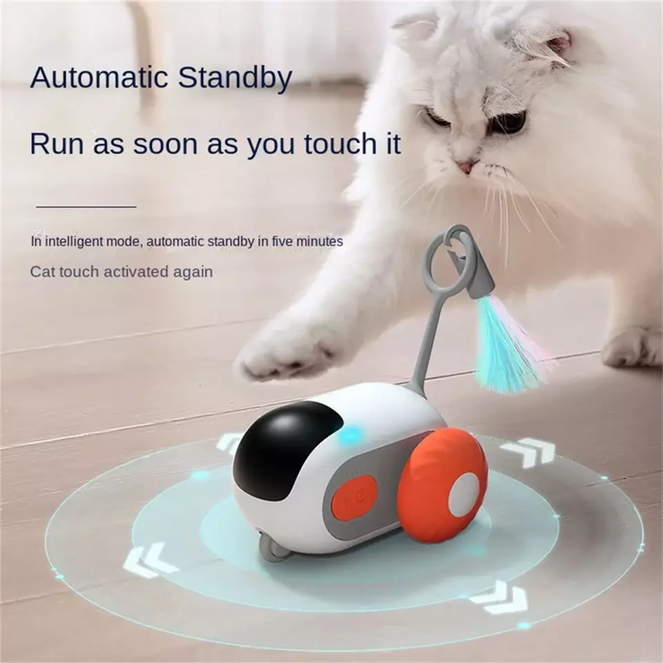 Colverro™ Remote Control Sports Car Cat Toy with USB Charging