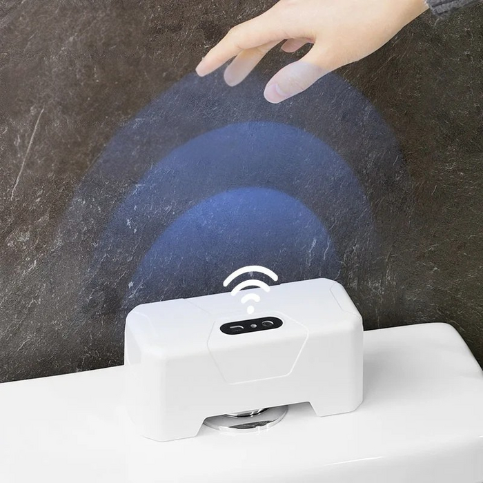 Colverro™ Touchless Infrared Toilet Flusher with Rechargeable Battery