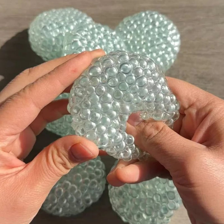 Colverro™ Squishy Dumpling Stress Ball with Gel Beads and Bumpy Texture