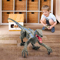 Colverro™ Remote Control Velociraptor with Lifelike Moves and Roars
