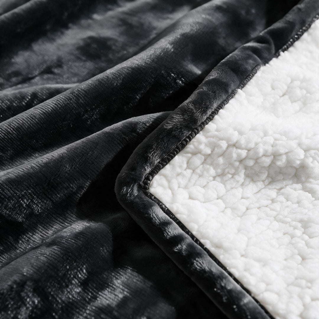Colverro™ Sherpa Heated Blanket with 6 Heat Levels &amp; Auto-Off Timer