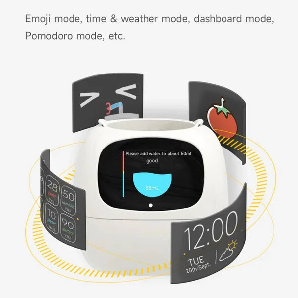 Colverro™ Smart Plant Pot with Self-Watering and Soil Monitoring