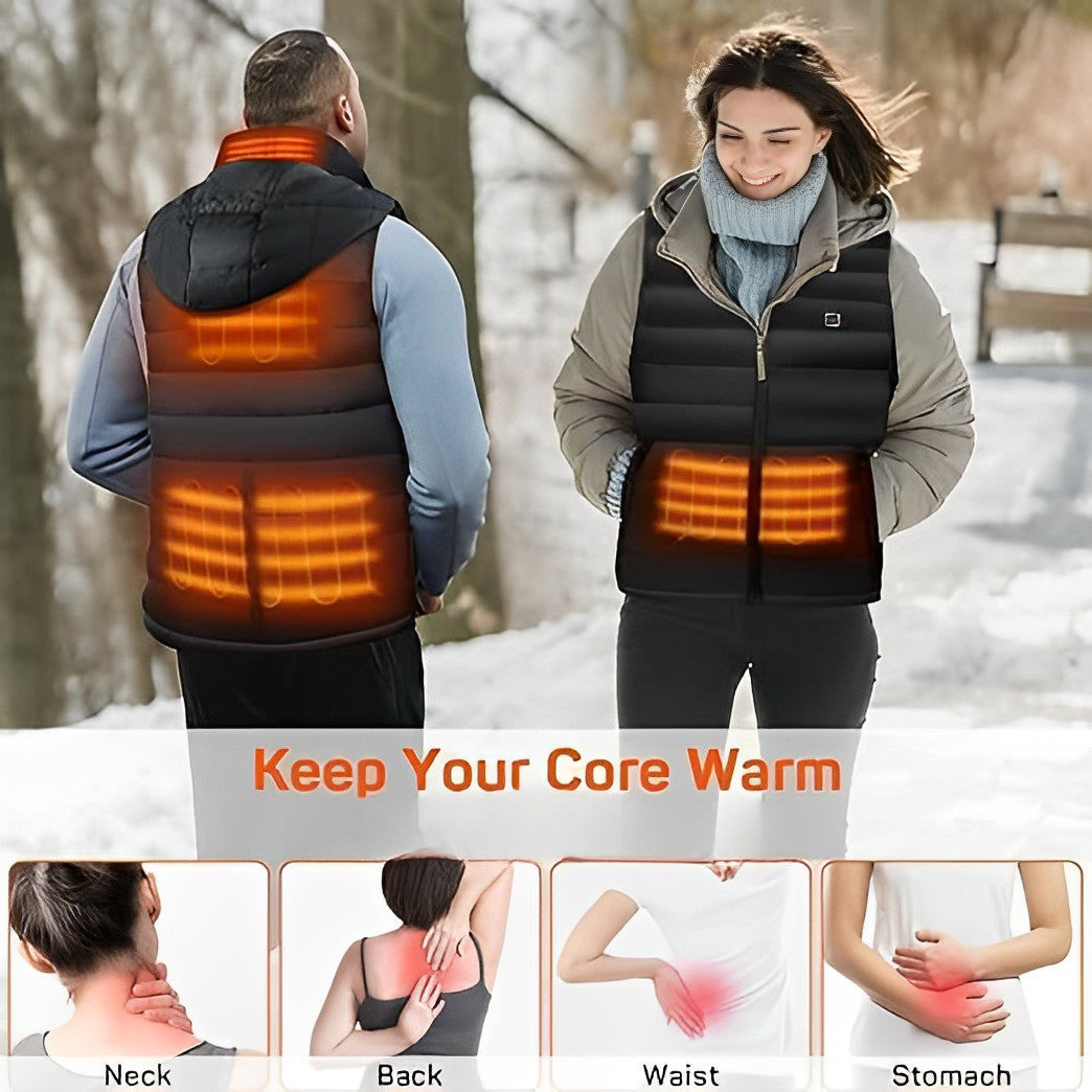 Colverro™ Slim Unisex Heated Vest with Power Bank Included