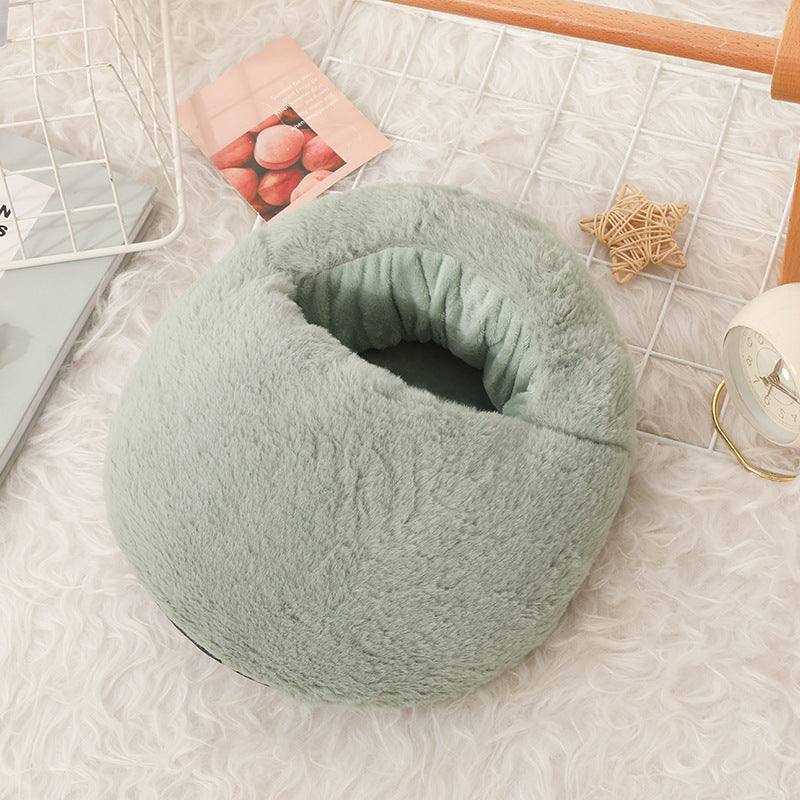 Colverro™ Plush USB Foot Warmer with 360° Wrap-Around Heat