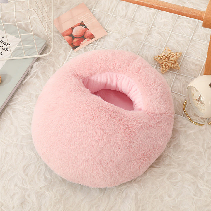 Colverro™ Plush USB Foot Warmer with 360° Wrap-Around Heat