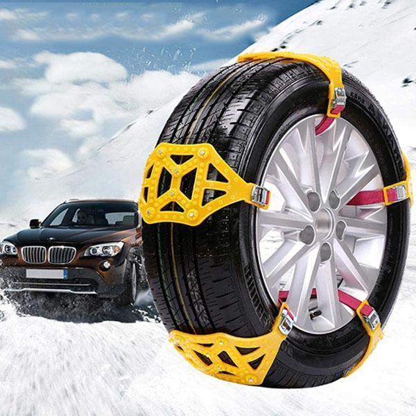 Colverro™ Universal Rubber Tire Chains for Cars, SUVs and Trucks