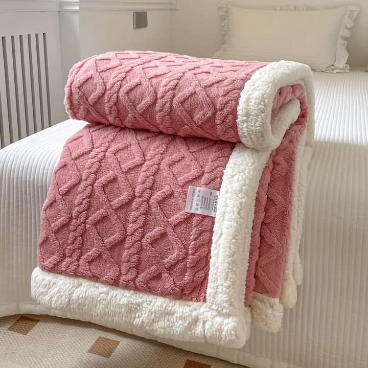 Colverro™ Soft Comfort Blanket for Bed, Couch and Wrapping Up