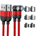 Colverro™ 3-in-1 Magnetic Charging Cable for iPhone, Android and USB-C