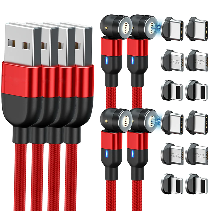 Colverro™ 3-in-1 Magnetic Charging Cable for iPhone, Android and USB-C
