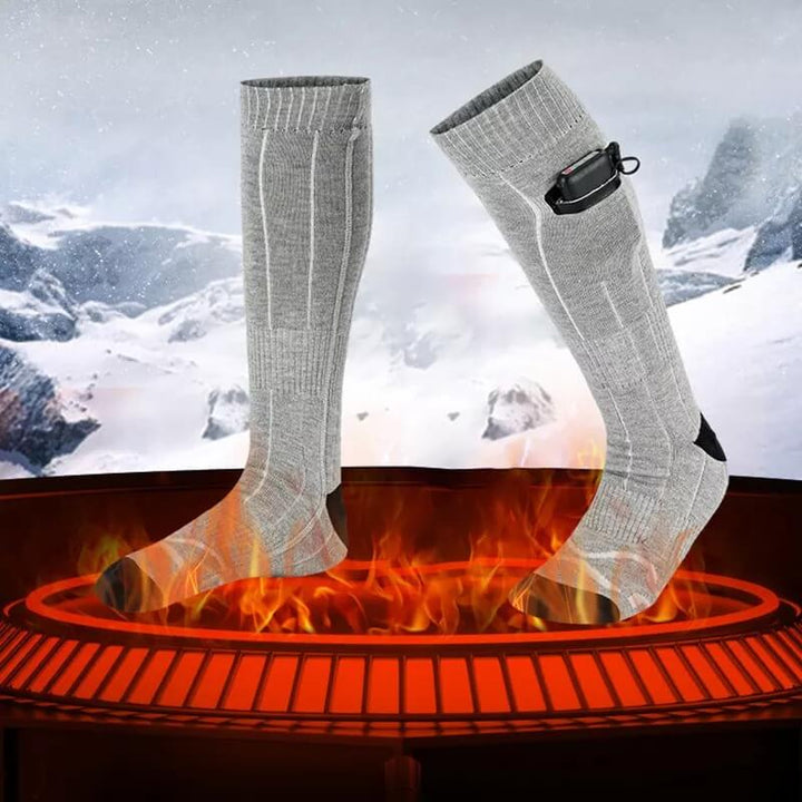 Colverro™ Rechargeable Heated Socks with 3 Heat Settings