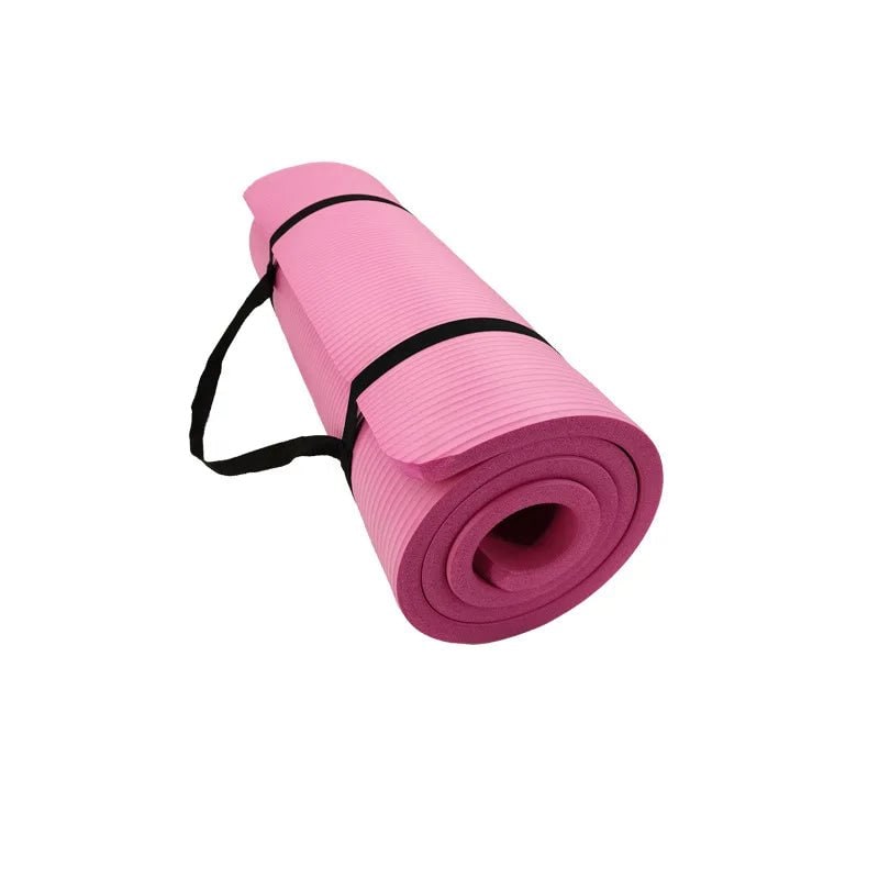 Colverro™ Thick Non-Slip Yoga Mat with Carrying Strap