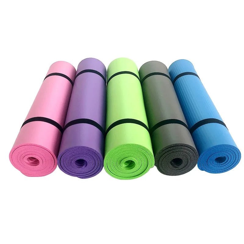 Colverro™ Thick Non-Slip Yoga Mat with Carrying Strap