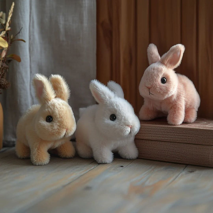 Colverro™ Interactive Plush Bunny Toy That Hops, Wiggles and Squeaks
