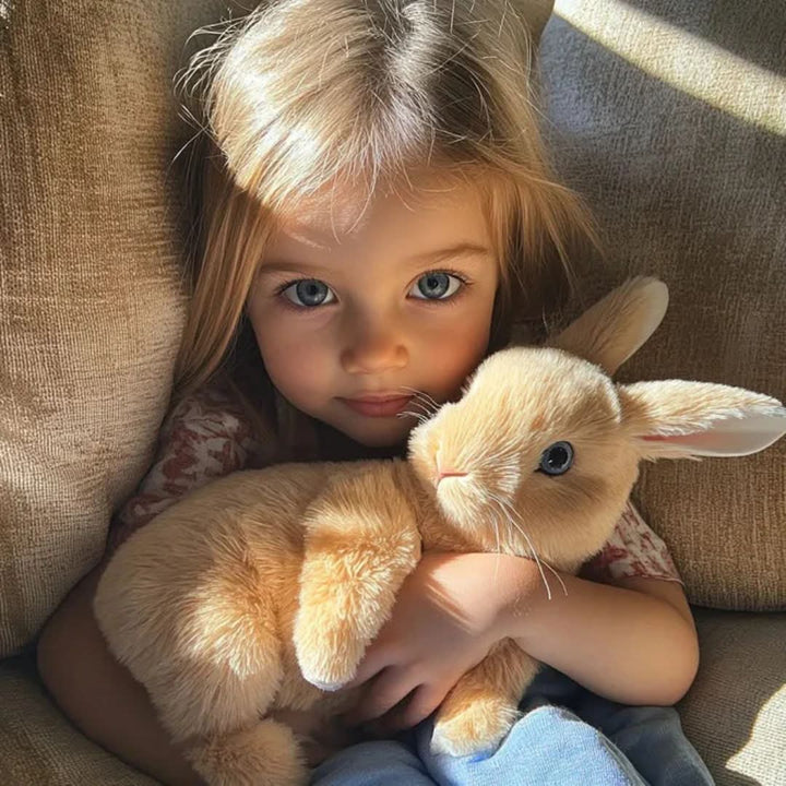 Colverro™ Interactive Plush Bunny Toy That Hops, Wiggles and Squeaks