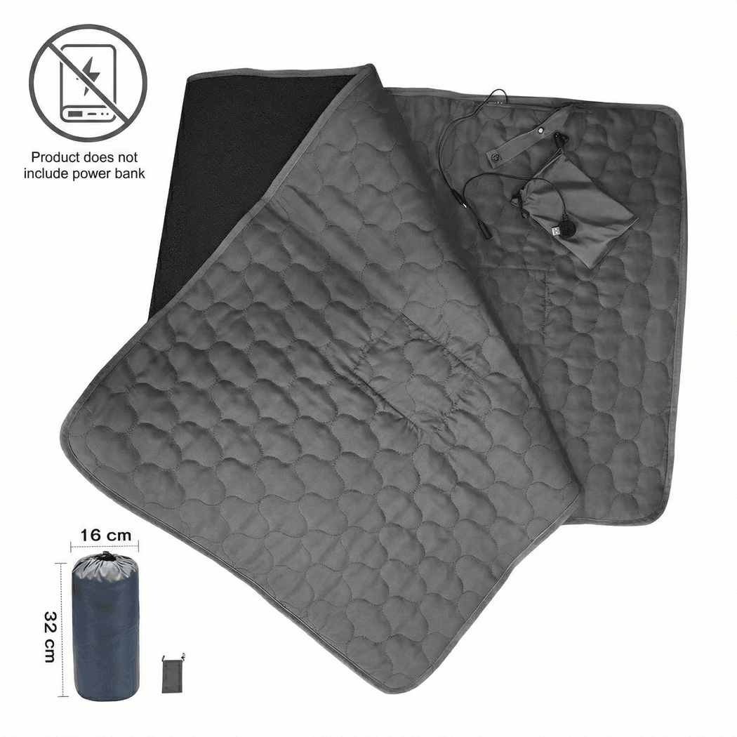 Colverro™ 5-Zone USB Heated Pad with 30-Second Warm-Up