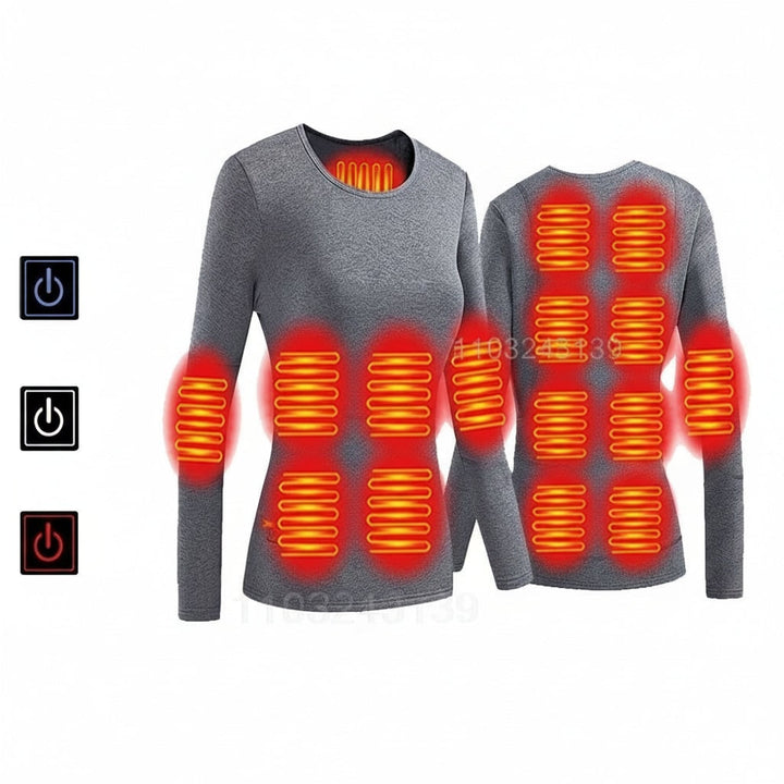 Colverro™ USB Heated Thermal Underwear Set with 3 Heat Settings